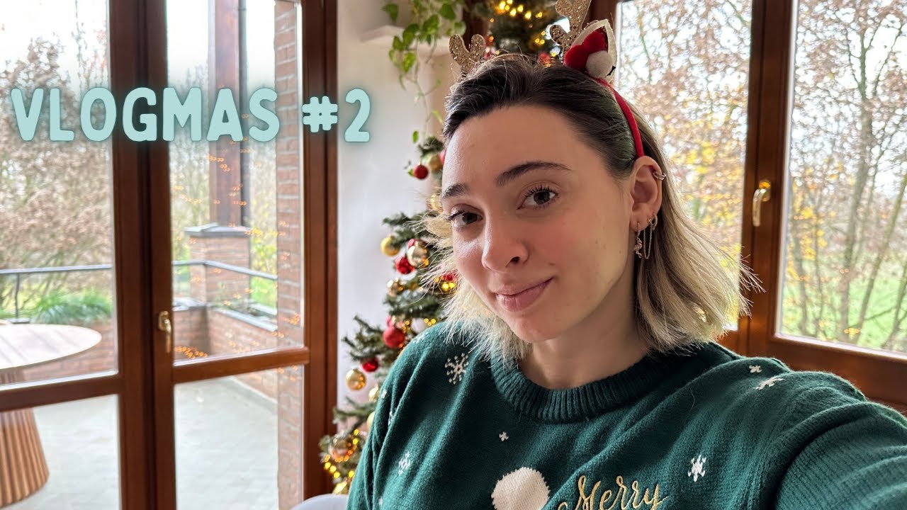 UNA GIORNATA SPECIALE PER ME 🥺 CASA DECORATA + PRIMO MAGLIONE NATALIZIO Vlogmas 12.12