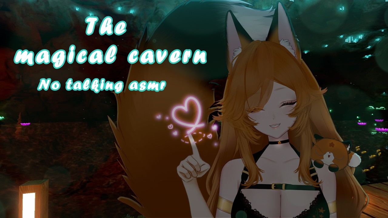 💤ASMR💤 No talking~ ✨Relaxing moment in the magical cavern🎶