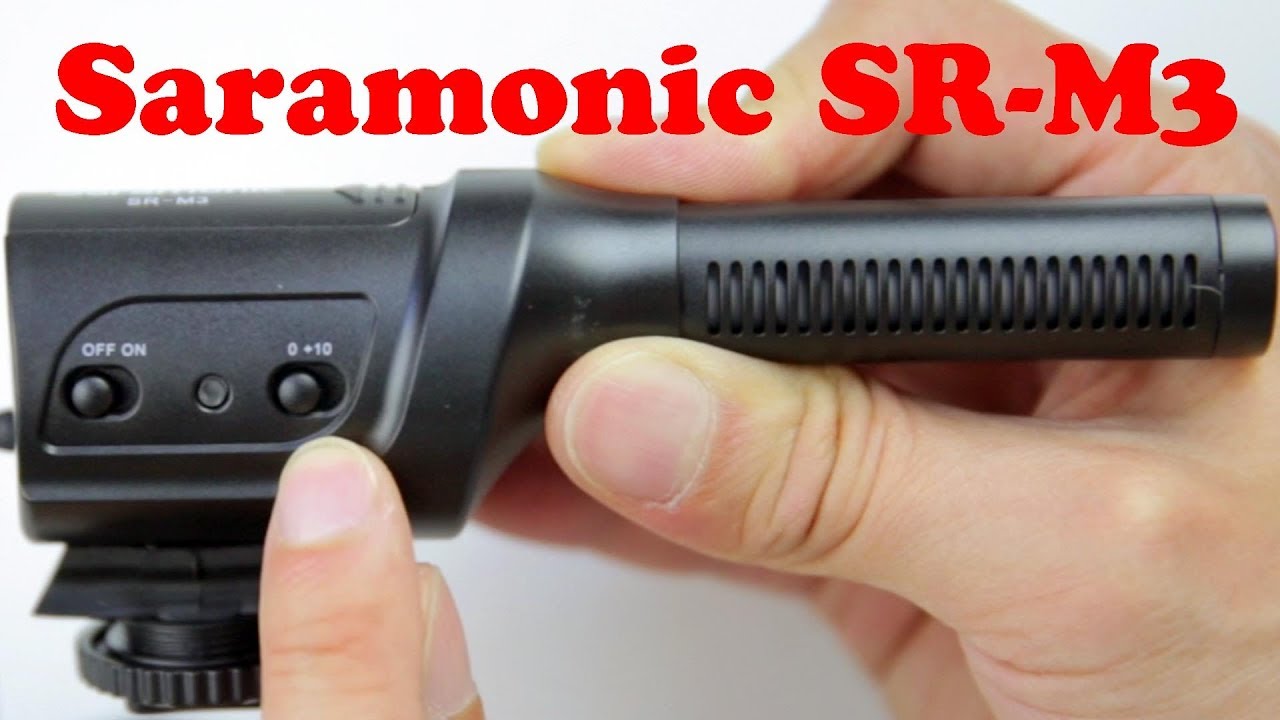 Saramonic SR-M3 DSLR Mic Unboxing and Review