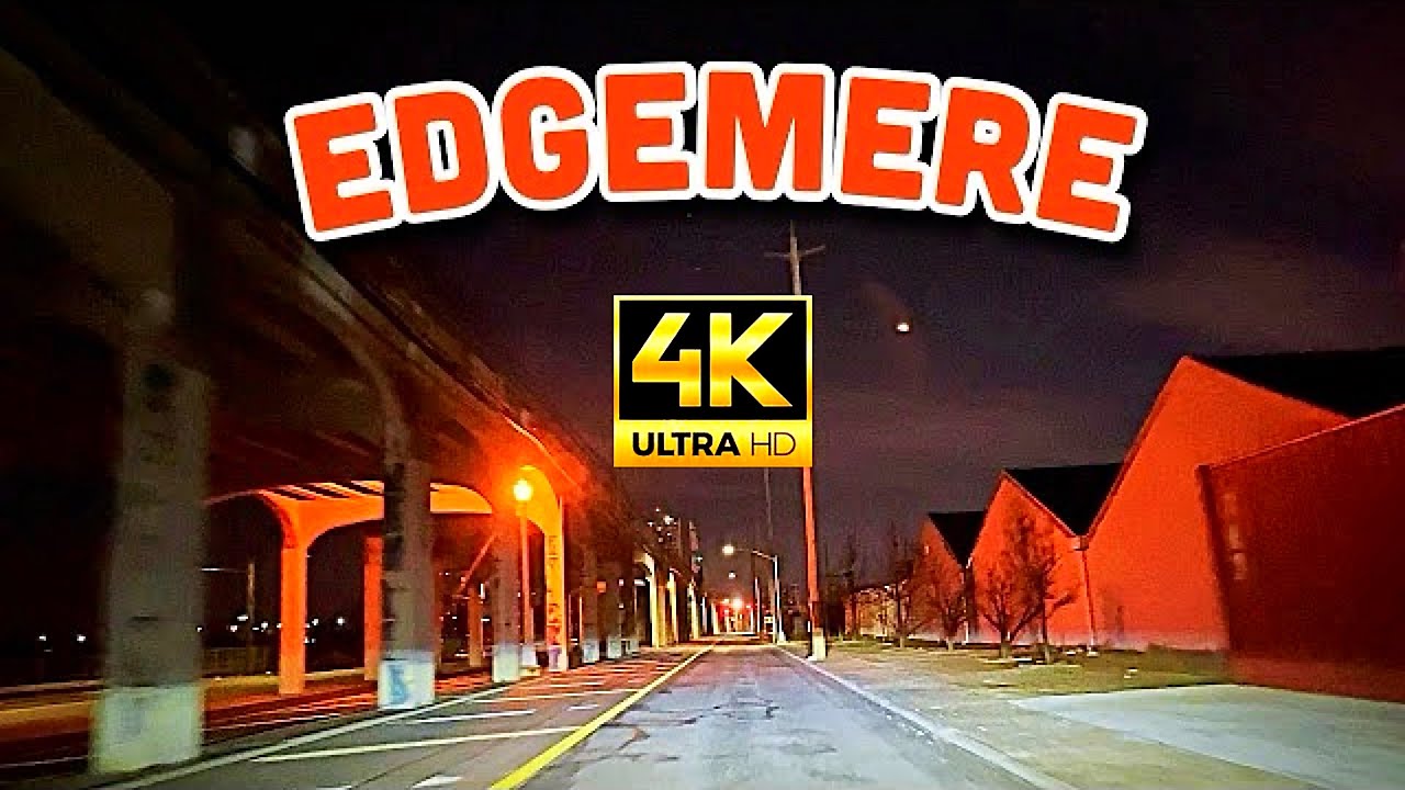 New York City 4k: Queens to Brooklyn Night Drive Road Trip 🗽