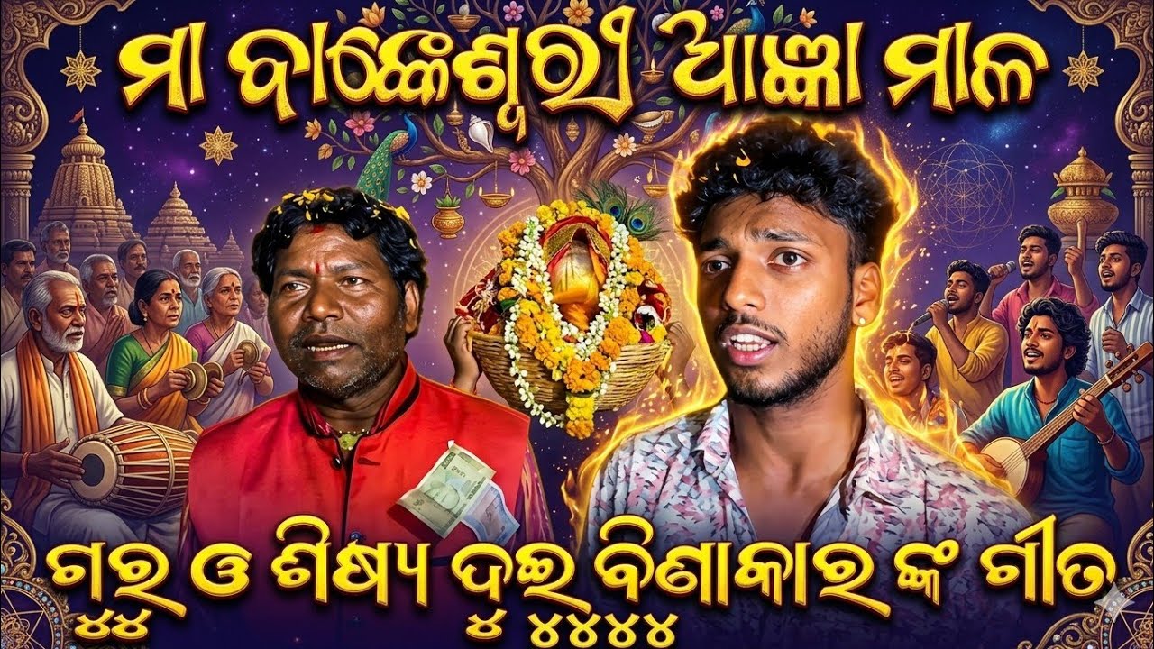 ଗୁରୁ ଓ ଶିଷ୍ୟ ଦୁଇ ବିଣାକାର ଙ୍କର ଗୀତ / ଶୁଣିଲେ ଆନନ୍ଦ ଆସିଯିବ | #berhampur #chikiti #ganjam #bankeswari 