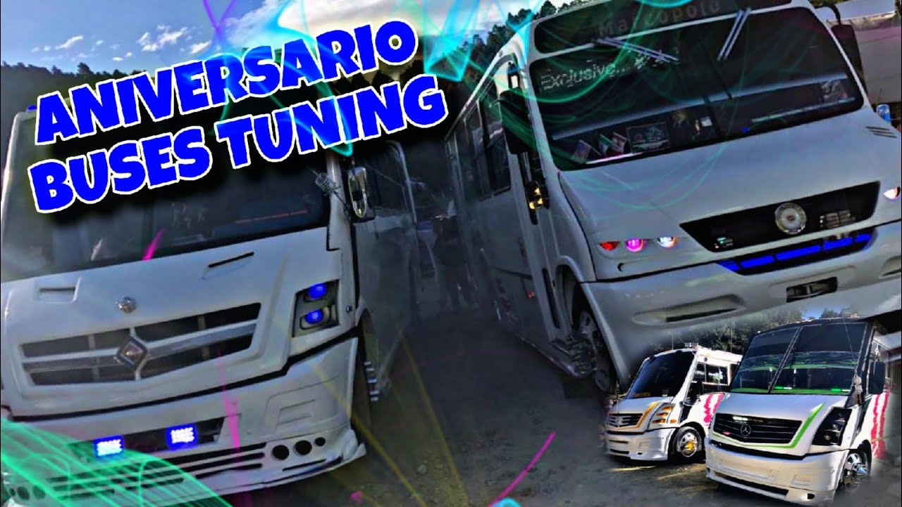 aniversario de buses tuning