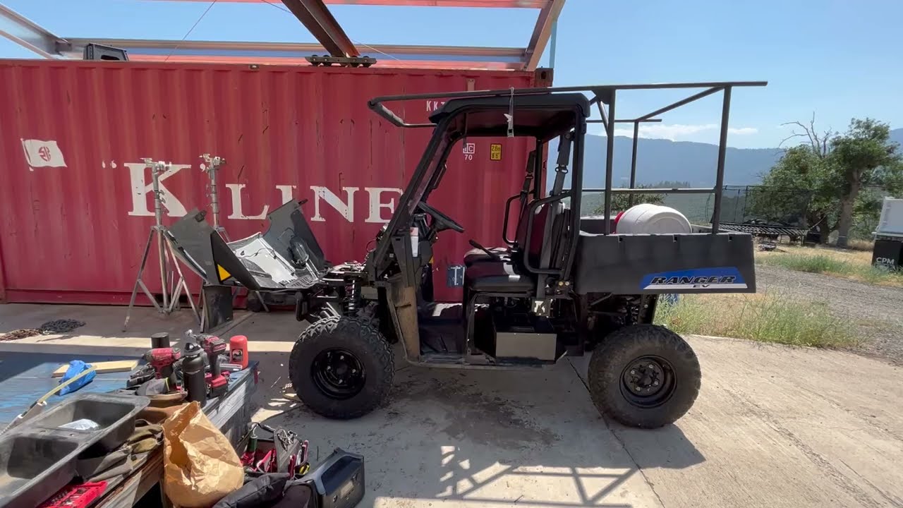 Lithium-Ion Conversion for Polaris Ranger EV 2020