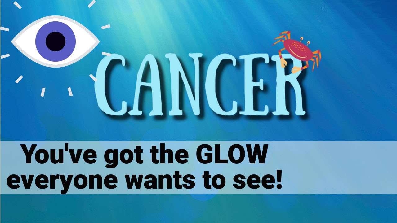 CANCER LOVE UPDATE! You're so GLOWY! Come out wherever you are!  Love Tarot