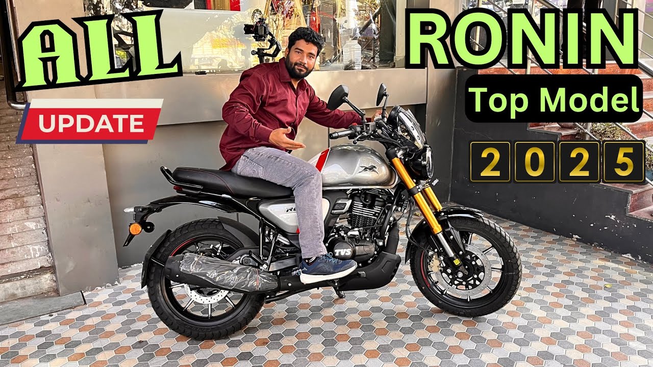 All New Tvs Ronin Top Model 2025 New Update On Road Price ! New Features ! Mileage Top Speed Review