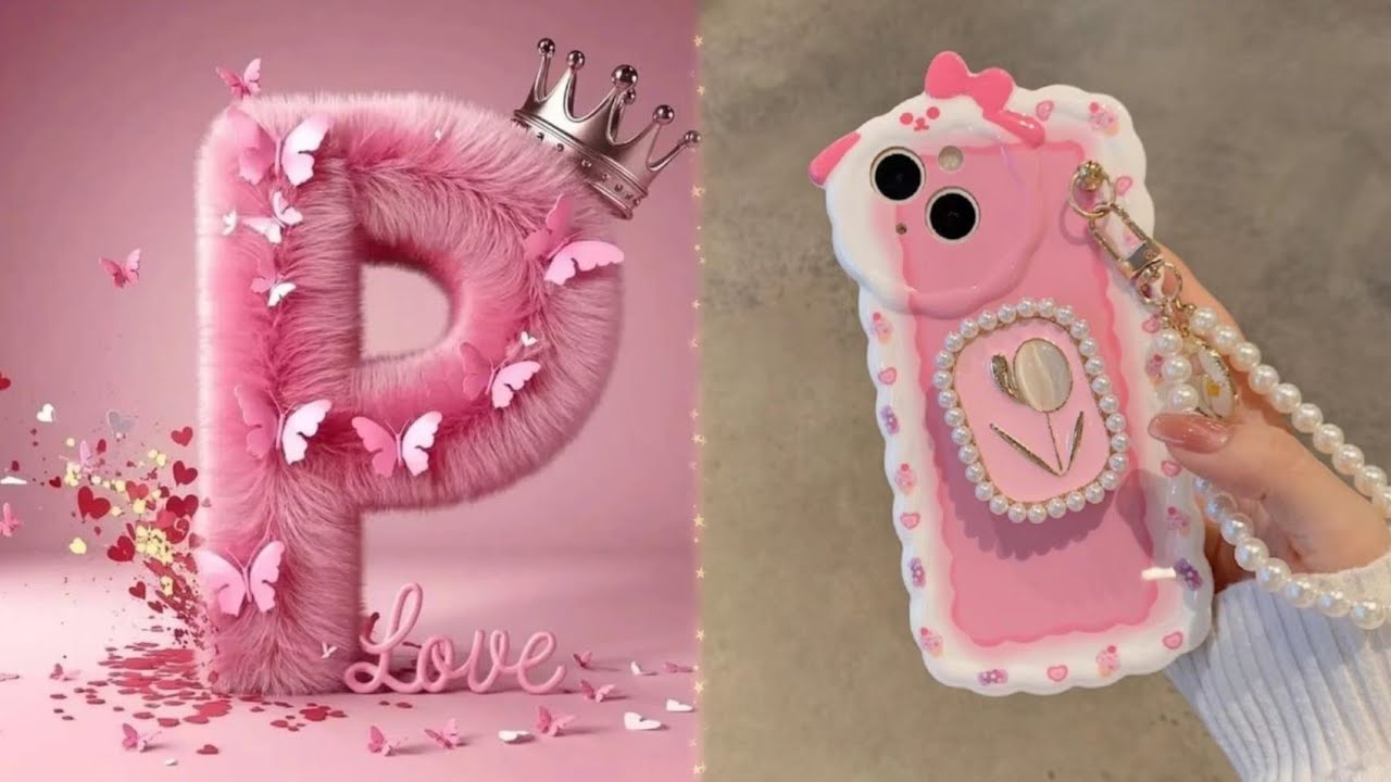 A TO Z CHOOSE YOUR NAME'S FIRST LETTER AND SEE YOUR DREAMY LUXURIOUS PHONE CASE 