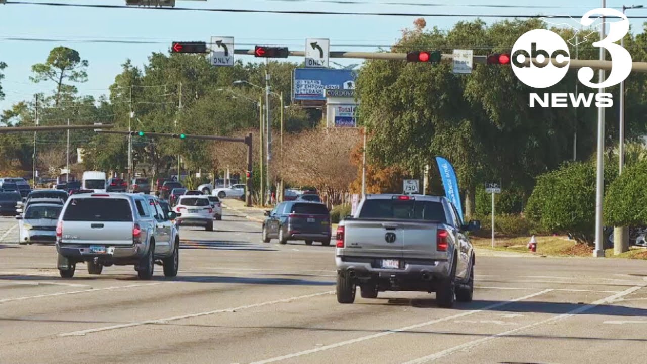 Pensacola captures over 500 violations in first 9 days since activating red light cameras