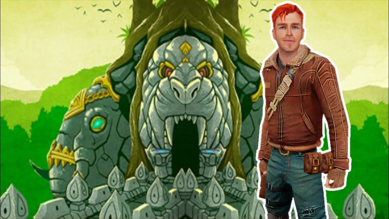 Guy Dangerous Aviator Running in Lost Jungle Temple Run 2