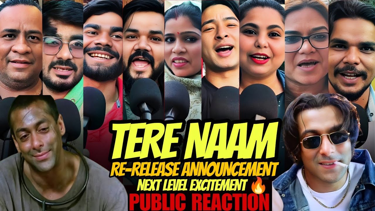Tere naam re-release  public reaction 🔥| old salman fire 🔥 again| tere naam re-release public review