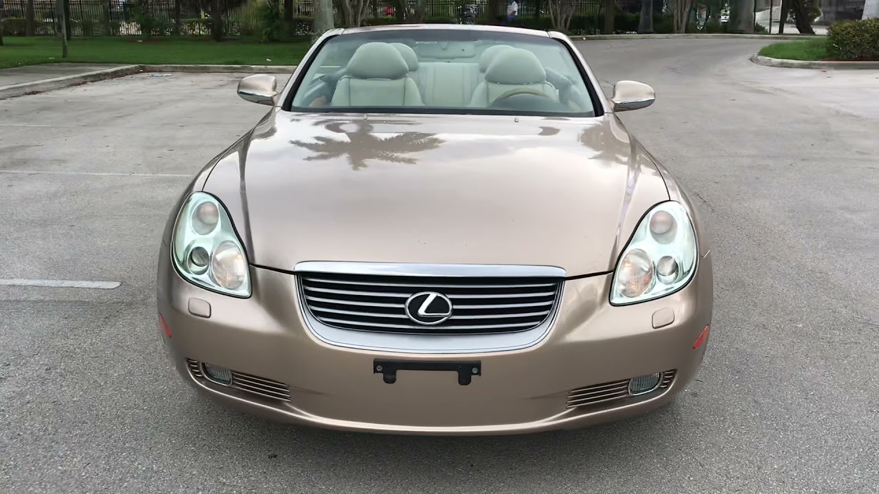 2002 Lexus SC430 / Walk around video