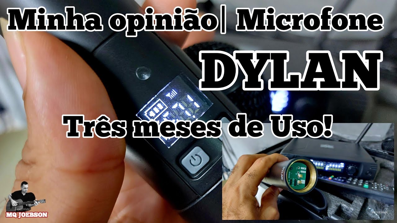 minha opinião com o microfone da DYLAN UDX-02 depois de quase três meses