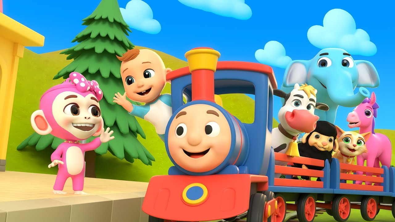 Farm Animals Playtime Kids Nursery Songs | LuLu LaLa Animal Learning Nursery Rhymes