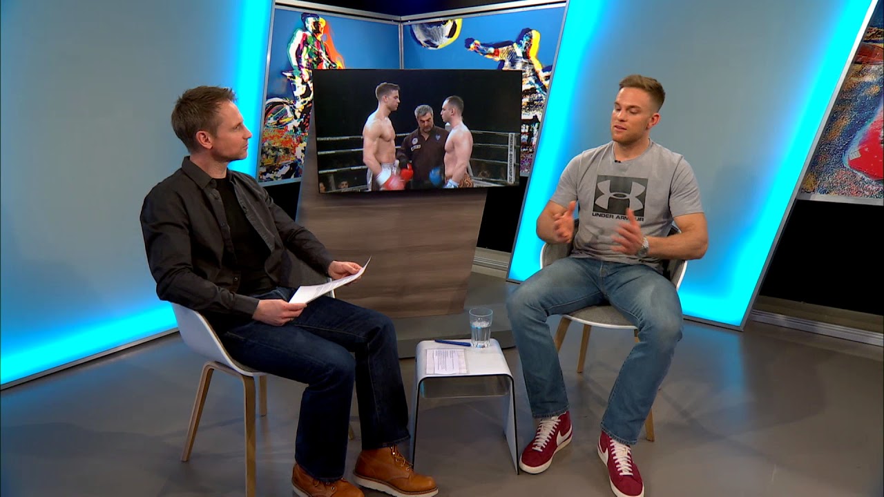Kickbox-Europameister Sebastian Preuss in der Sport Arena