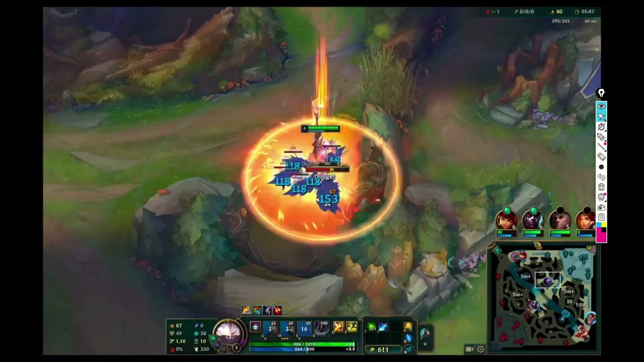 Gold Jax vs Teemo,