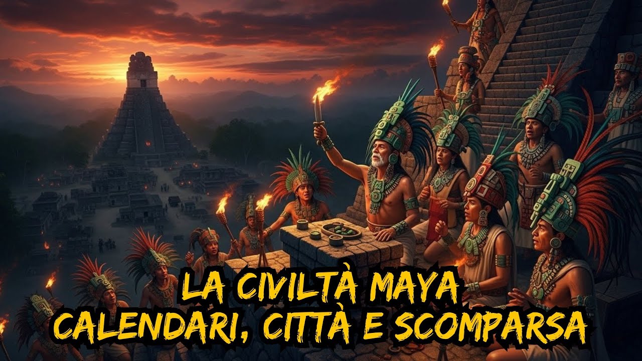 La civiltà Maya: calendari, città e scomparsa — Una Storia per Dormire