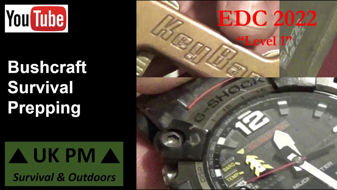 EDC 2022 - Level 1 | UK Everyday Carry - prepping for Urban Survival