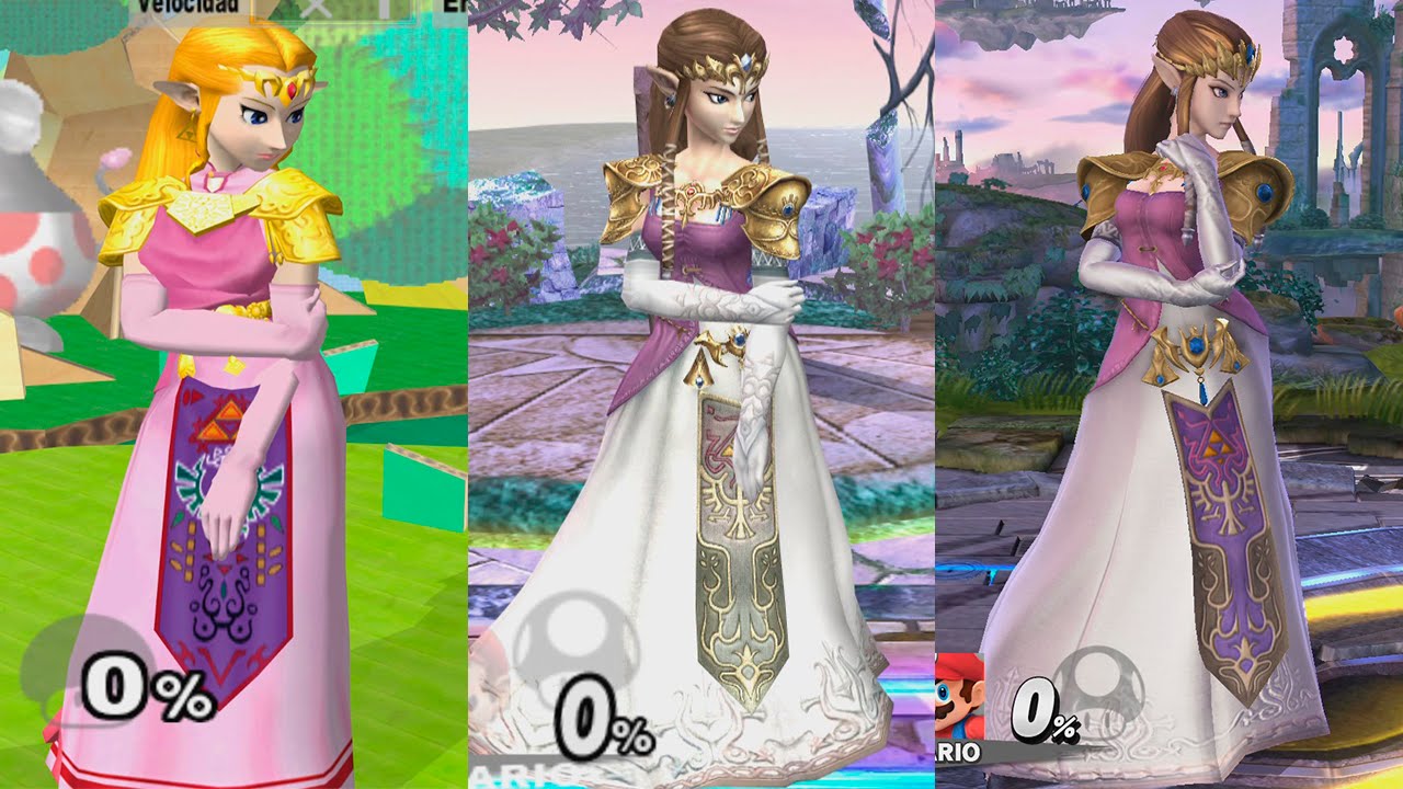 Super Smash Bros Wii U | Zelda Evolution