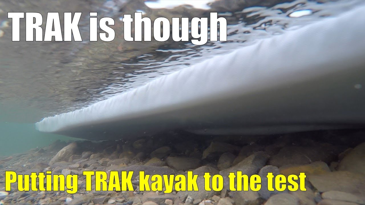Testing the endurance of TRAK kayaks