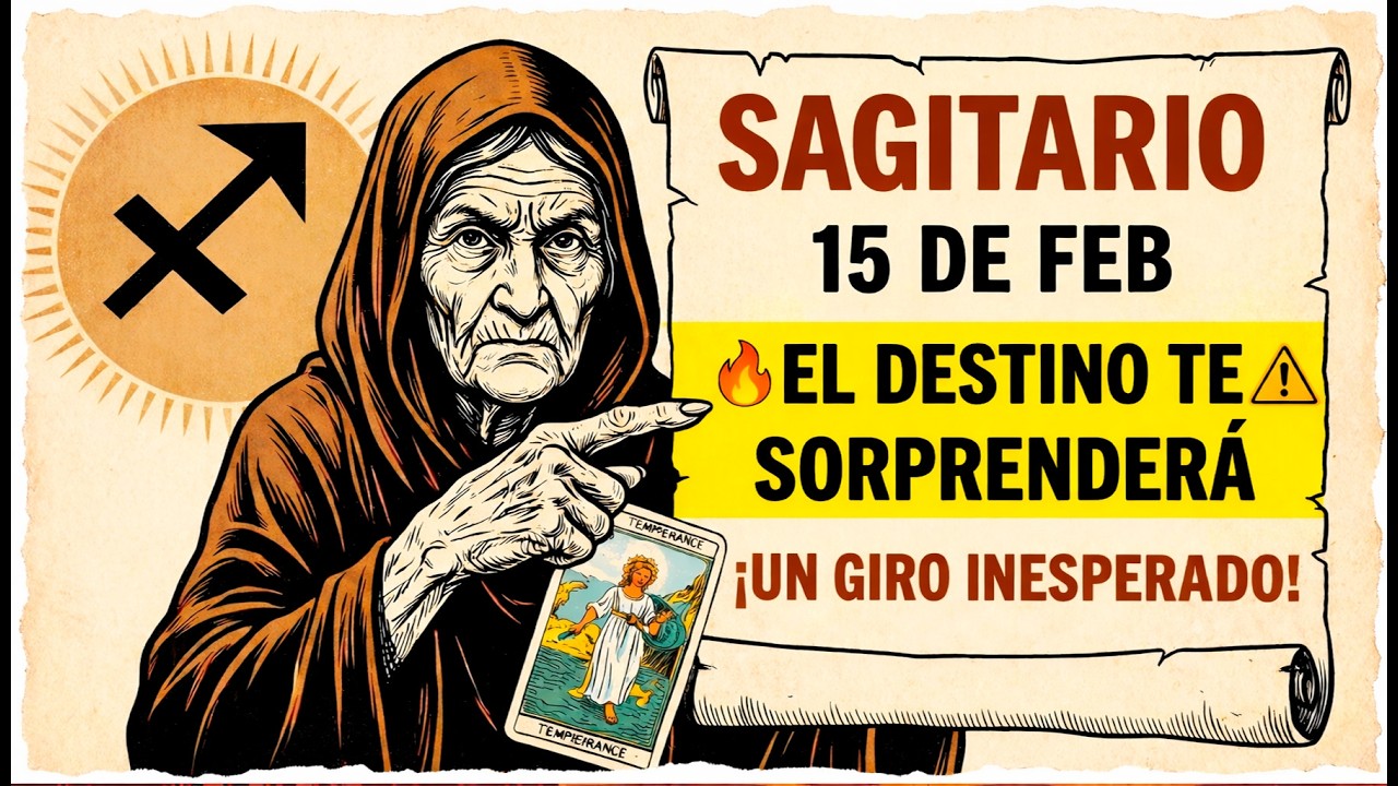 SAGITARIO 🔥 15 De Feb Triple Felicidad! 🎉Enorme Suerte!😱 Te Lo Devuelven Todo Mil Veces Más Grande💰