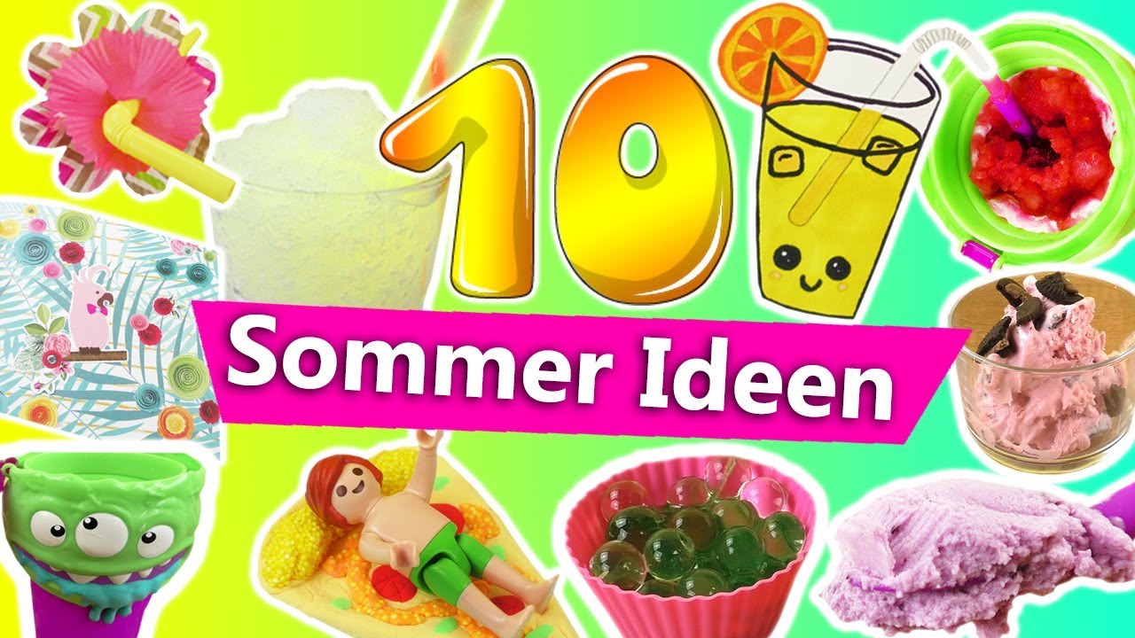 10 tolle DIY Ideen für den Sommer | Super coole DIY Ideen für den Sommer | 10 Ideen gegen Langeweile