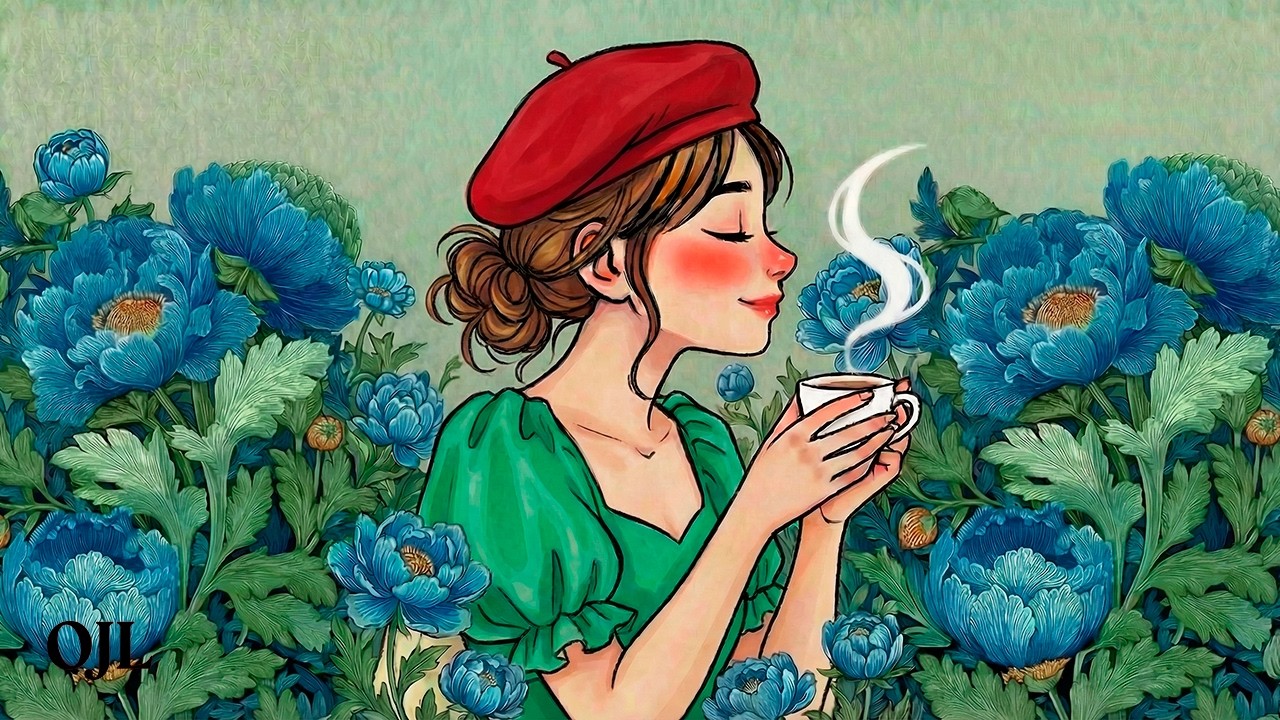 Spring Morning in Paris Café 🌸 French Vintage Jazz Paris Café