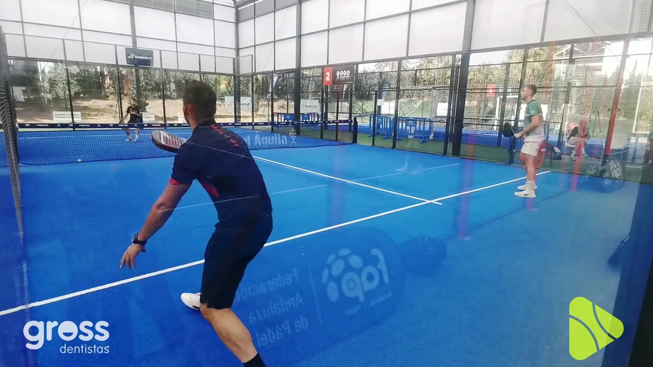 Nacho Tato y Héctor Perona contra Germán Calleja y Jose Gil. Absoluto Andalucía 2022