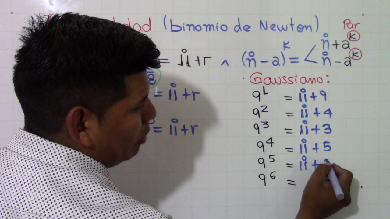 DIVISIBILIDAD POR 11, BINOMIO DE NEWTON Y GAUSSIANO  // MÉTODO MACHETE