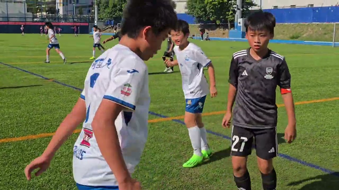 U12傑志盃阿仙奴u11 vs 南區麗池(0:3),Tekkerz (1:2),HKFC (0:2),AFA (5:0),23/11/2025