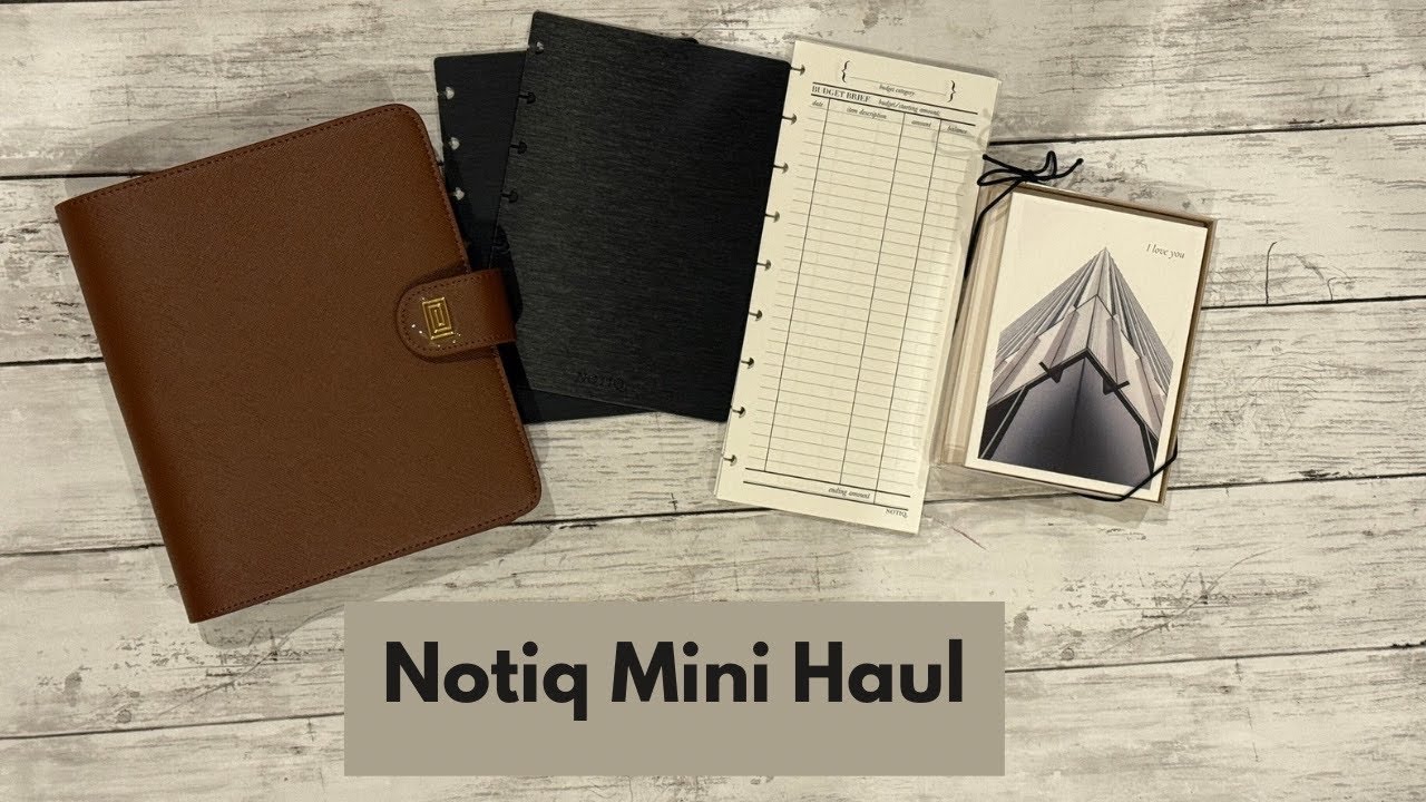 Notiq mini haul @NOTIQBrand 