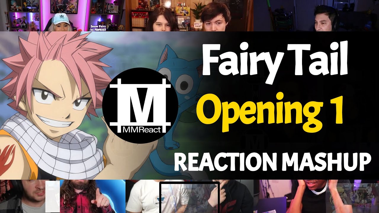 Fairy Tail Opening 1 | Reaction Mashup