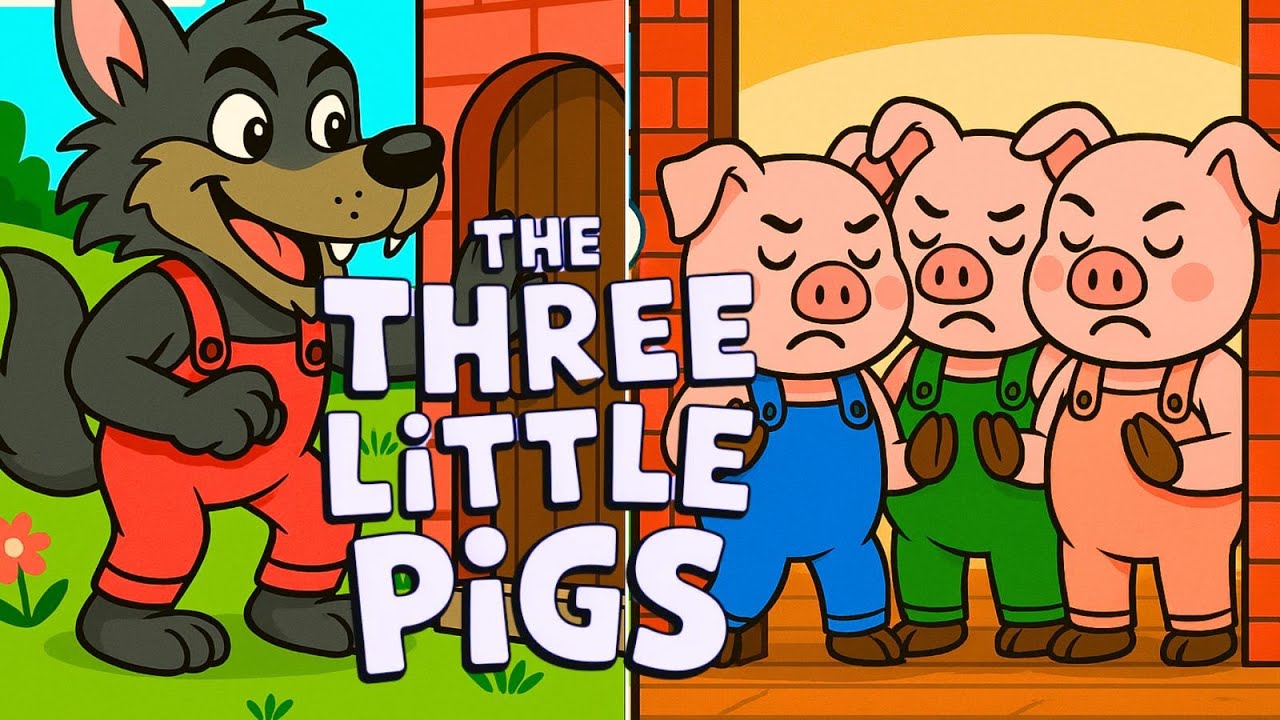 The Three Little Pigs | Classic Bedtime Fairy Tale  | Animated Moral Story