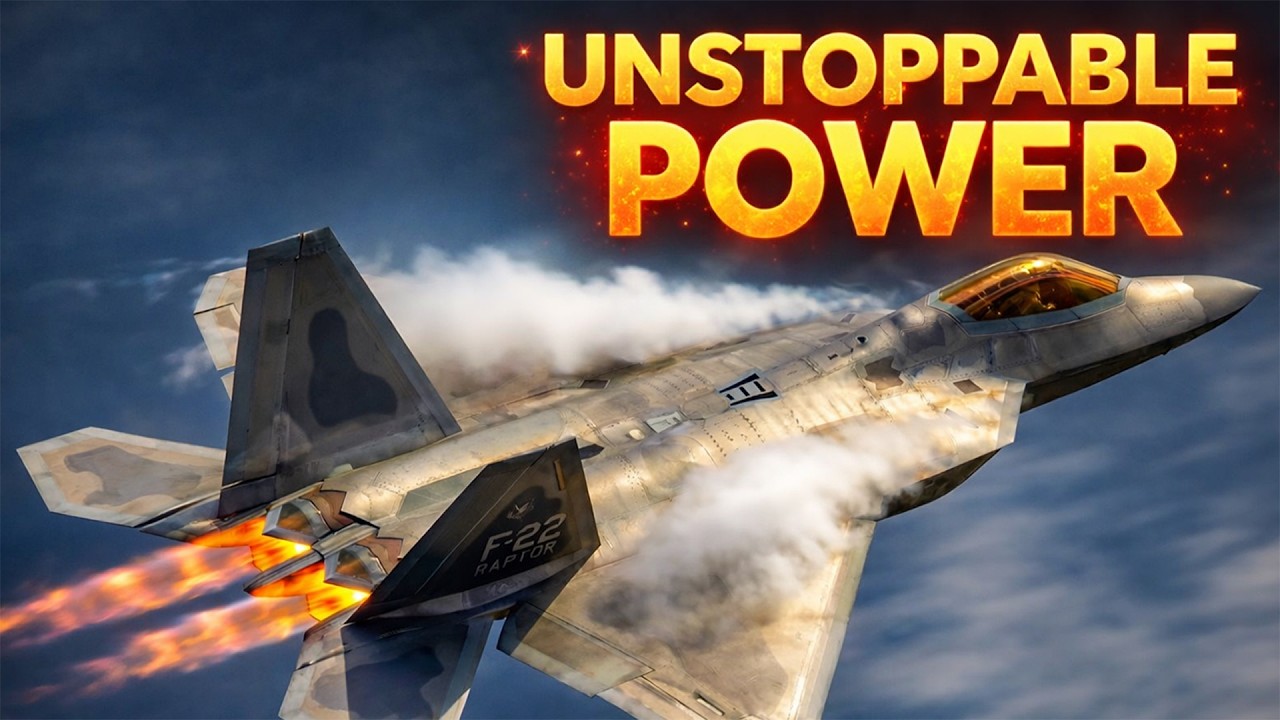 The NEW Super F-22 Fighter&mdash;Revolutionizing U.S. Air Dominance Forever!