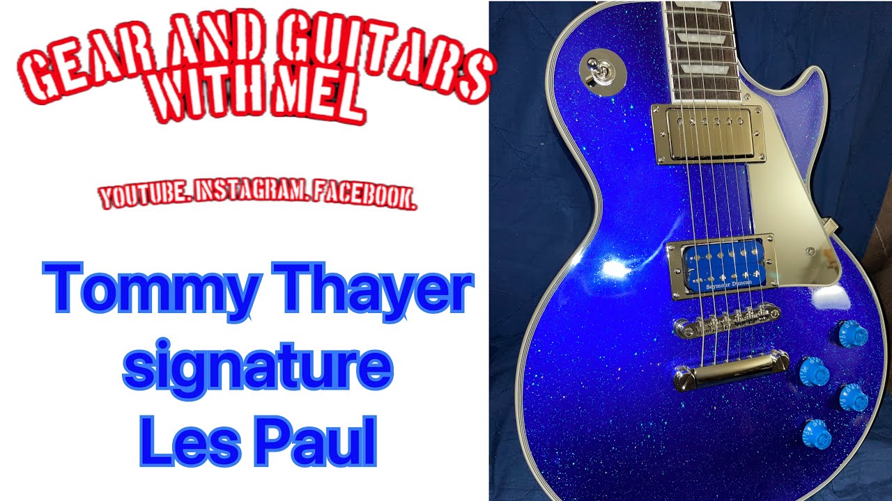 Tommy Thayer signature Epiphone Les Paul.