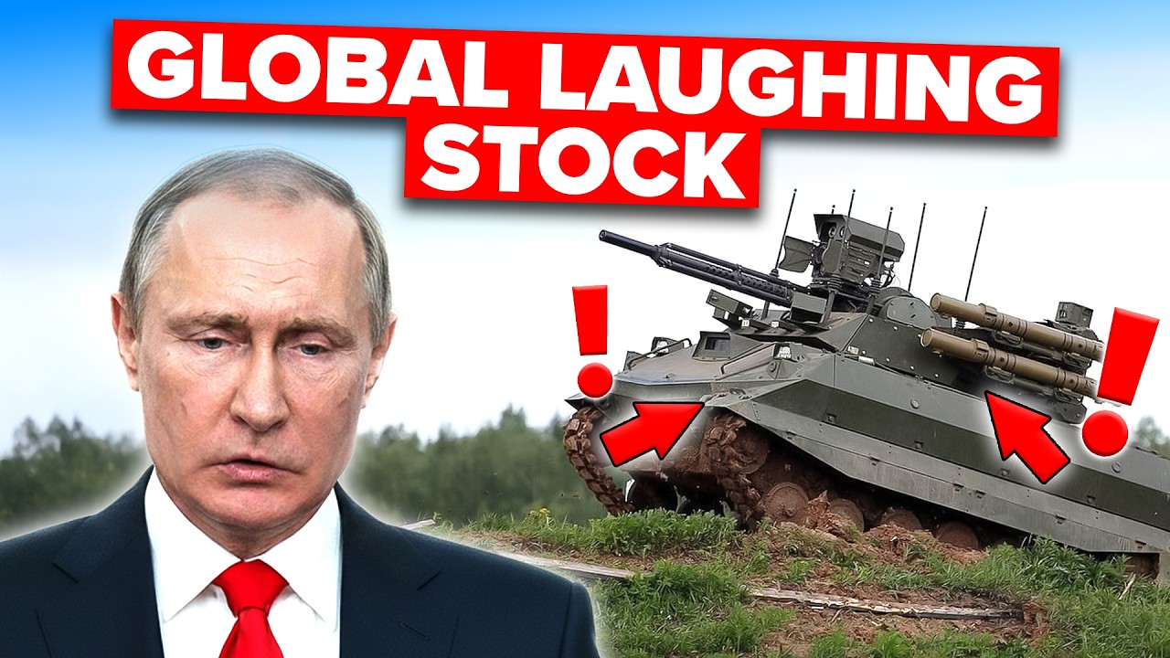 Путин УНИЖЕН… Российский «робот-танк» — это полная КАТАСТРОФА