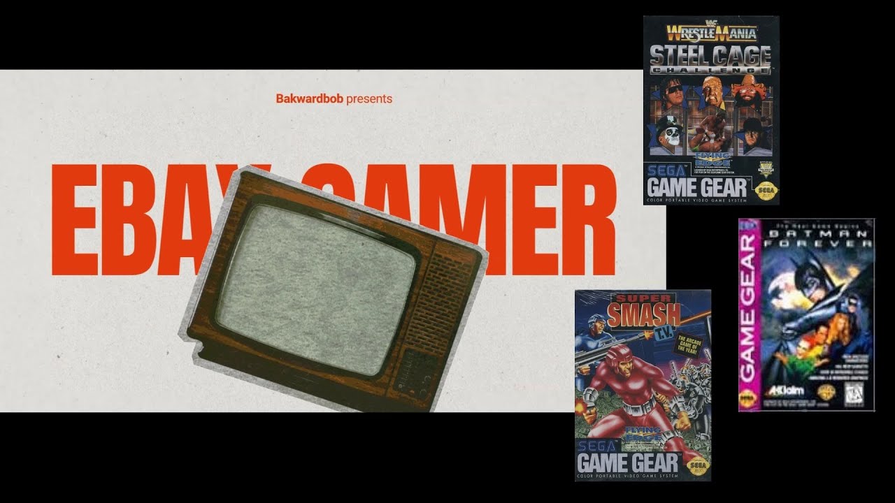 Sega Game Gear LOT of 8 games Ebay Gamer