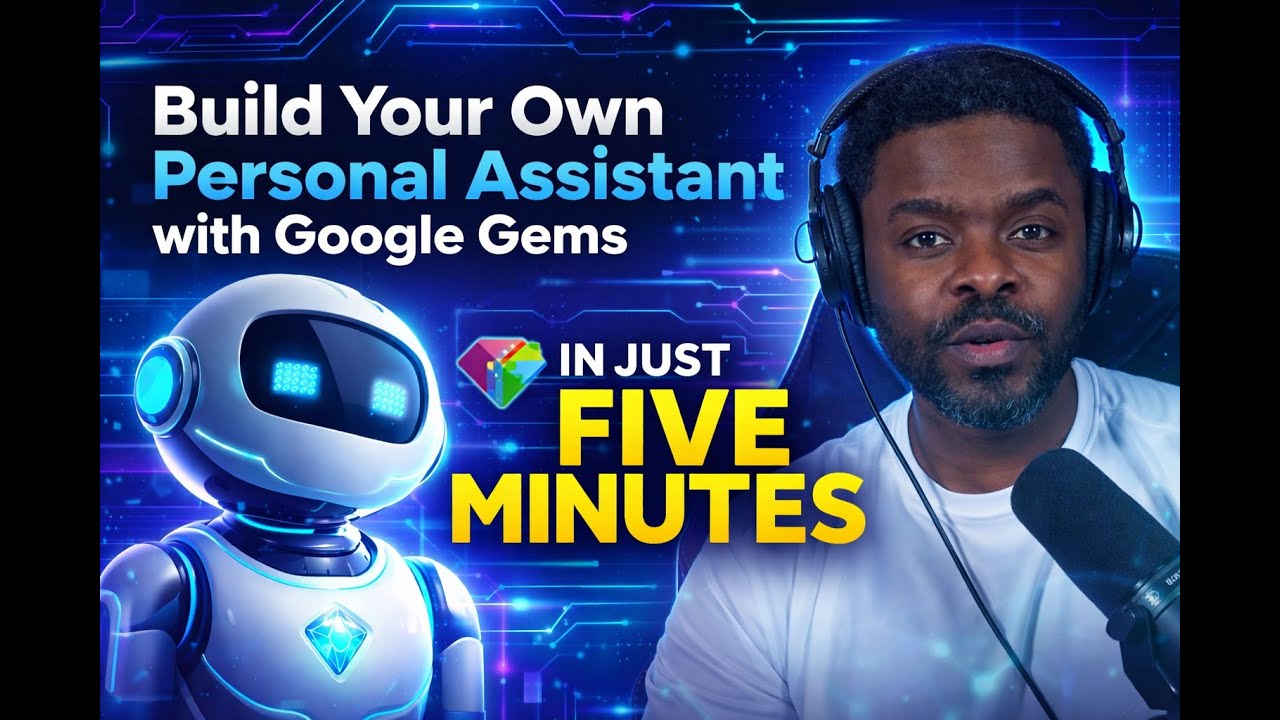 Build Your Own Personal Assistant with Google Gemini in Just Five Minutes