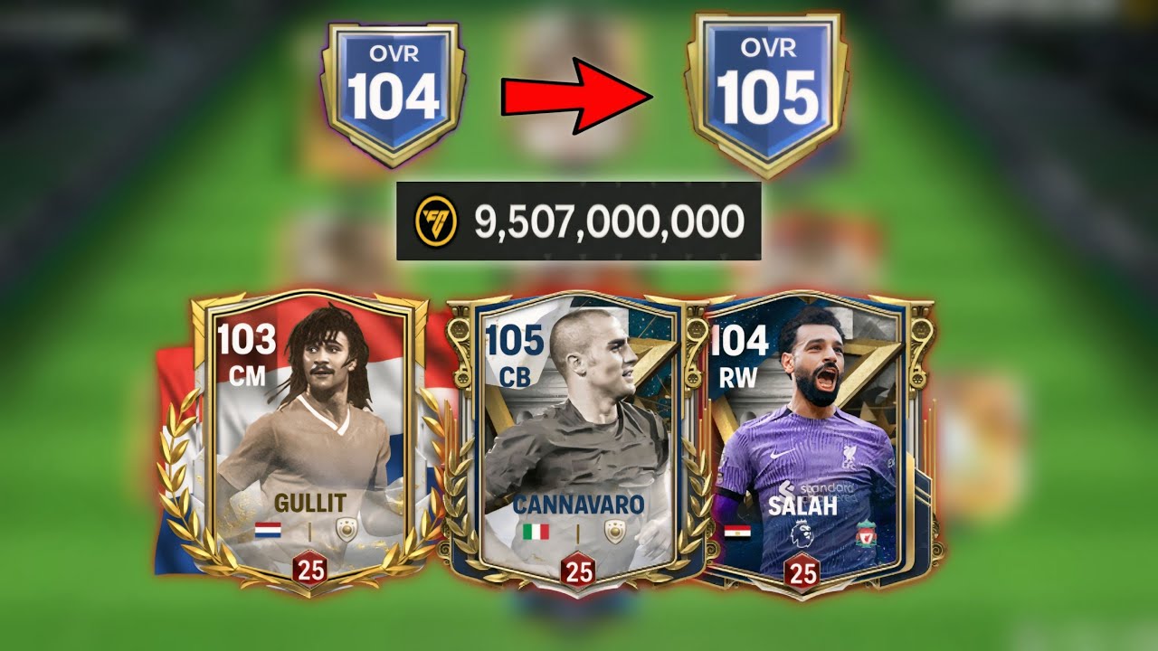 Finally 105 OVR!! Best Team Upgrade in FC Mobile 24! (Part 2)