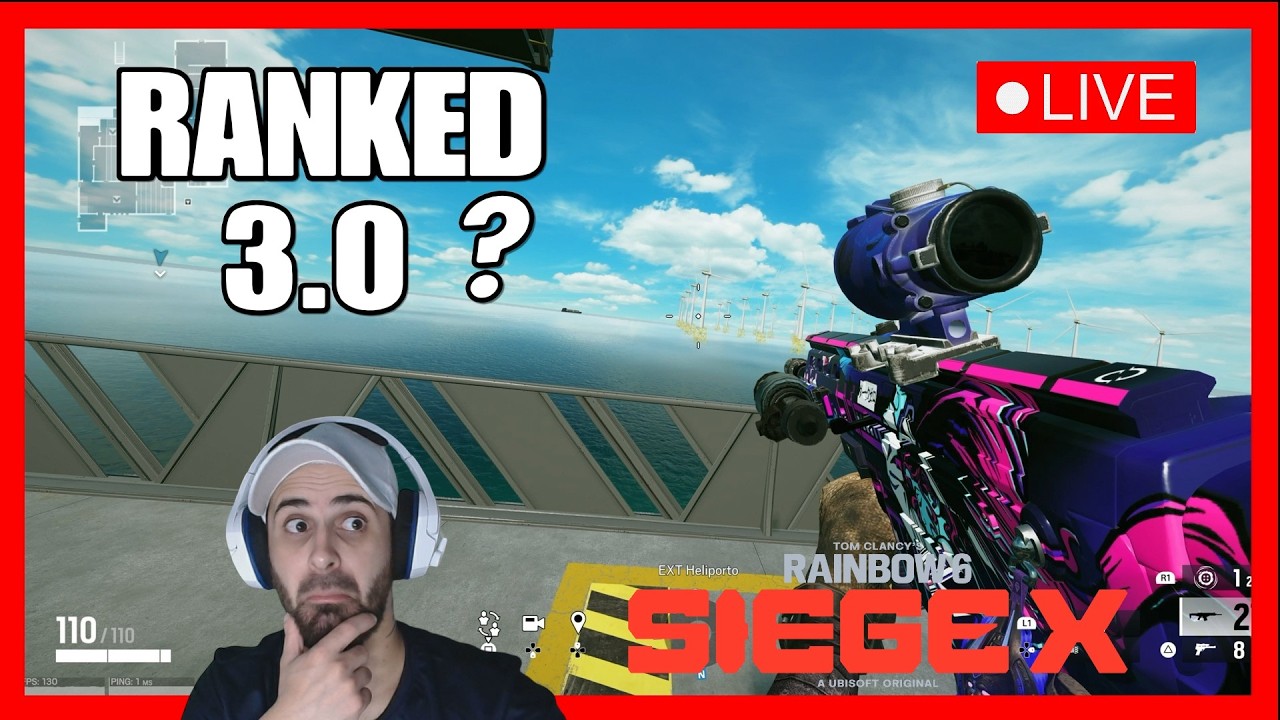 🔴 R6 RANKED DAS DERROTAS ..( RAINBOW SIX SIEGE PC/ PS5//XBOX )