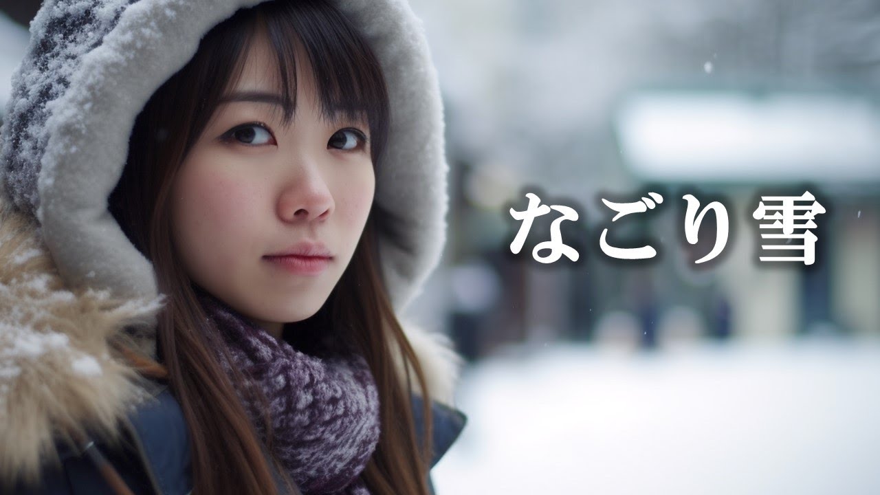なごり雪 - イルカ【高音質】 【歌詞付き】