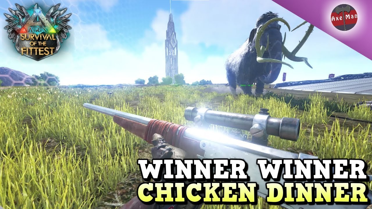 WINNER WINNER CHICKEN DINNER | ARK SURVIVAL OF THE FITTEST W/SYNTAC (SOTF GAMEPLAY)