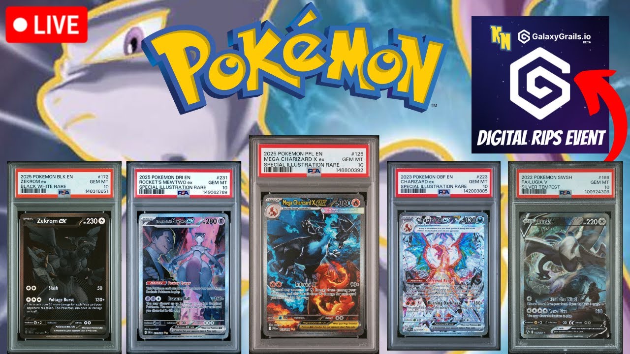 LIVE Pokemon RIP N SHIP! DAYTIME DIGITAL RIPS!