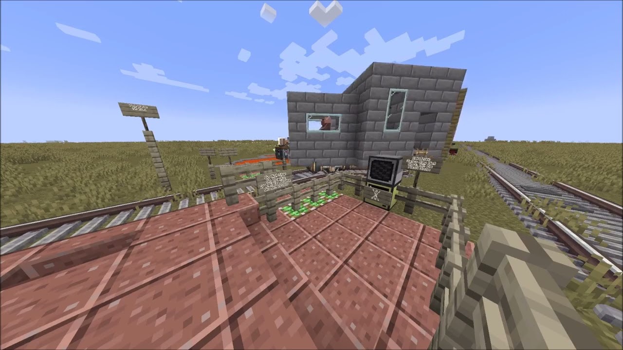 Create & Computercraft: Railroad Crossing Changes