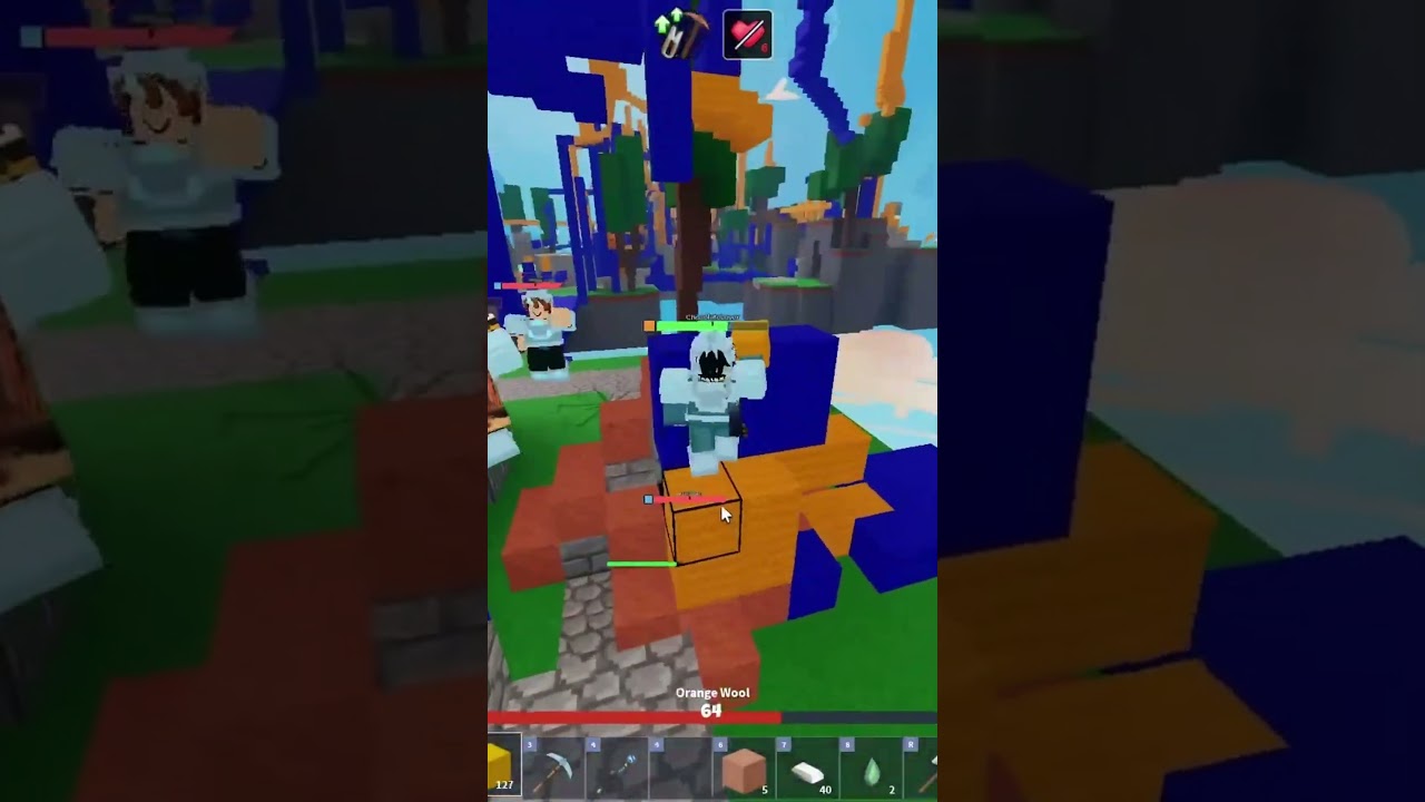 best bed break🔥(Roblox Bedwars)