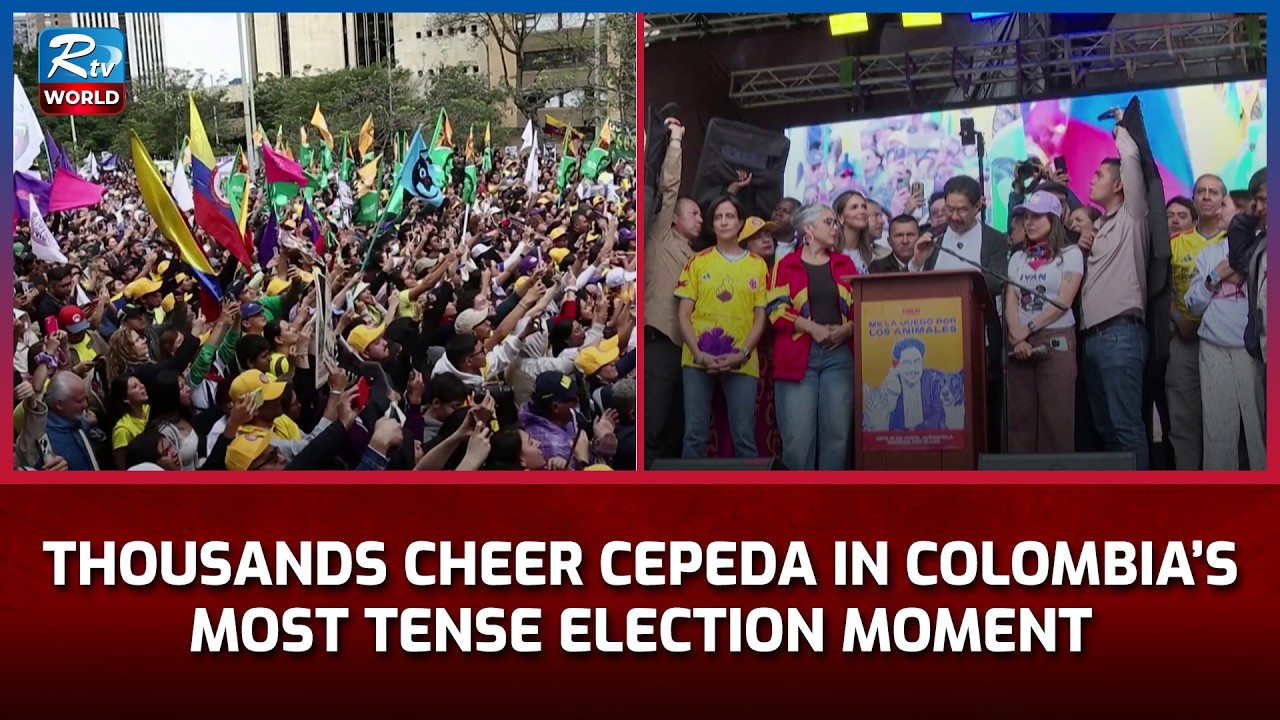 Colombia&rsquo;s Final Election Battle: Cepeda Fires Up Bogota Rally | Rtv World