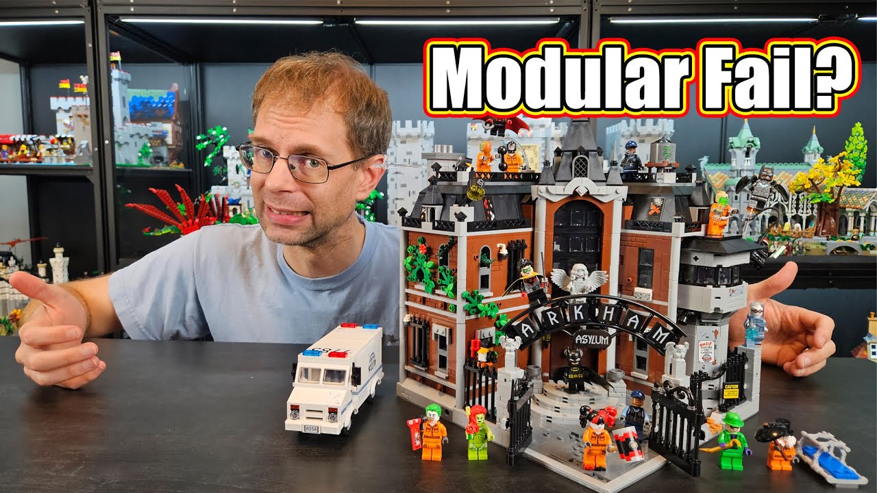 Модульный набор DC, который не подходит? Обзор LEGO Arkham Asylum | Набор 76300