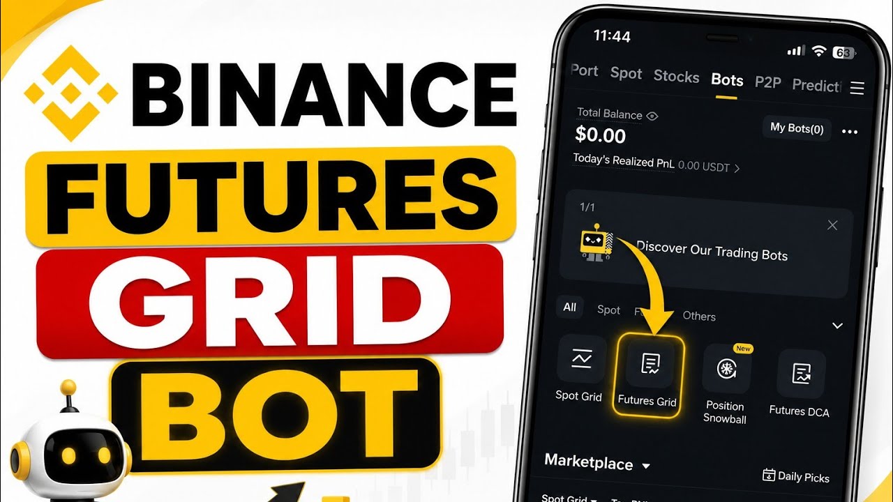 Binance Futures Grid Trading Bot | Binance Futures Grid Bot Full Tutorial