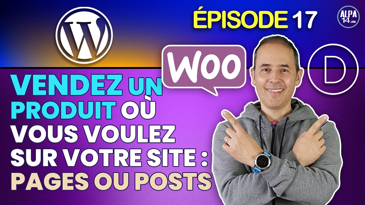 Vendre un produit sur une page ou un post de votre site / Blog WordPress avec WooCommerce et Divi