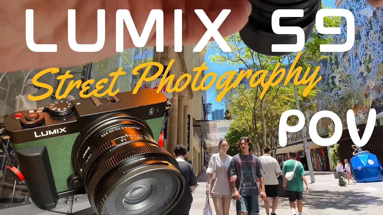 LUMIX S9 — захватывающая уличная фотография от первого лица с Sigma 45mm f2.8
