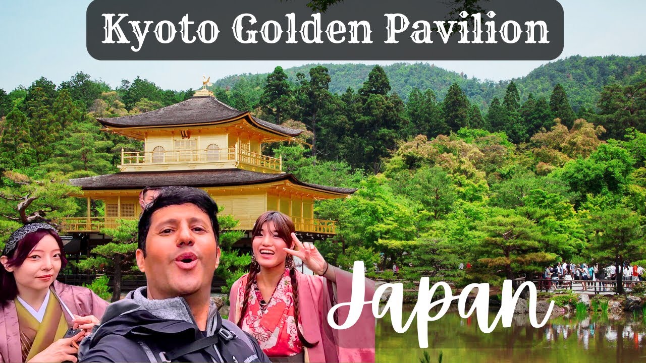 Exploring the Golden Pavilion Kyoto Japan | Kinkakuji Temple | Kyoto Temples