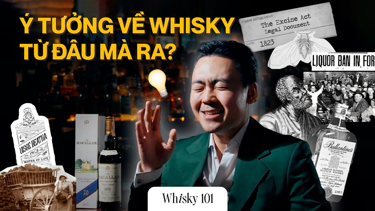 TẤT TẦN TẬT về Dòng Chảy Lịch Sử của Whisky